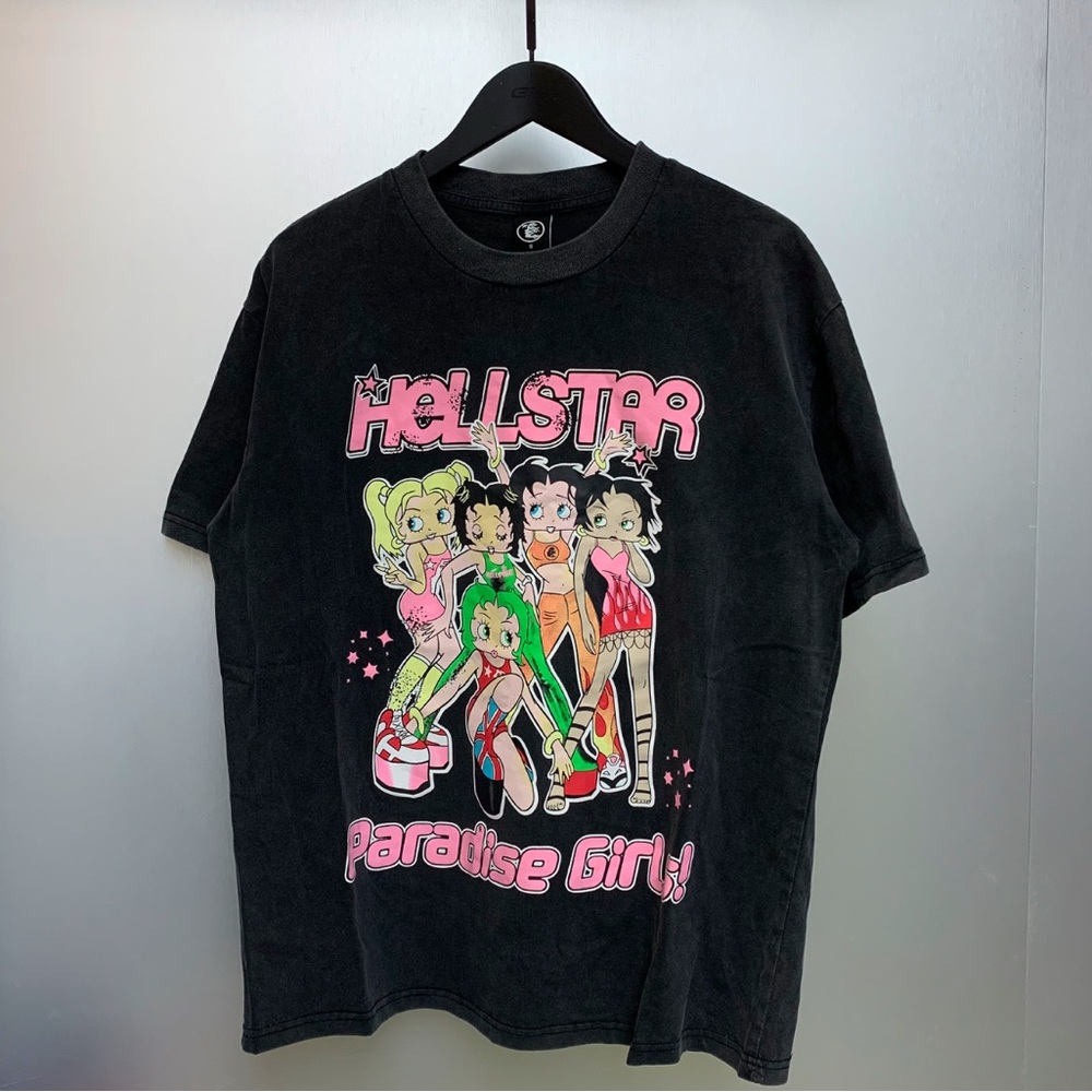 Black Hellstar paradise Girl Graphic T-Shirt